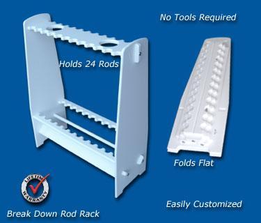 Break Down Rod Rack