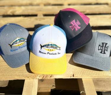 Deep Blue Marine Hats