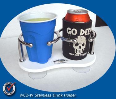 WCH-2 Stainless Drink Holder
