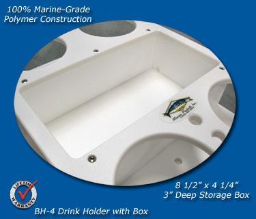 BH-2 Double Drink Holder/Storage