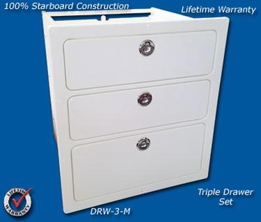 DRW-3.3 Triple Drawer/Large Bottom