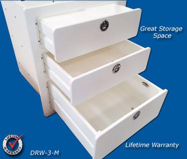 DRW-3.3 Triple Drawer/Large Bottom