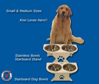 Dog Dish Stand - Medium