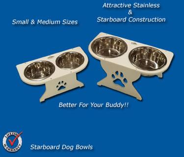 Dog Dish Stand - Medium