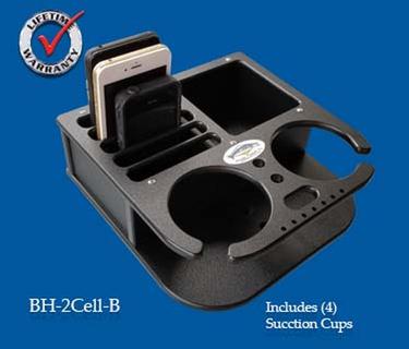 BH-2Cell Cell Phone/Double Drink Holder