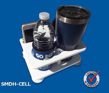 SMDH-CELL Double Drink & Phone Holder