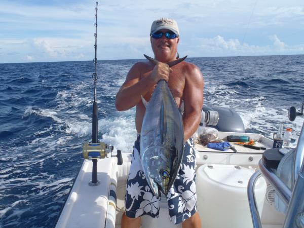 Terry with a nice 17# black fin